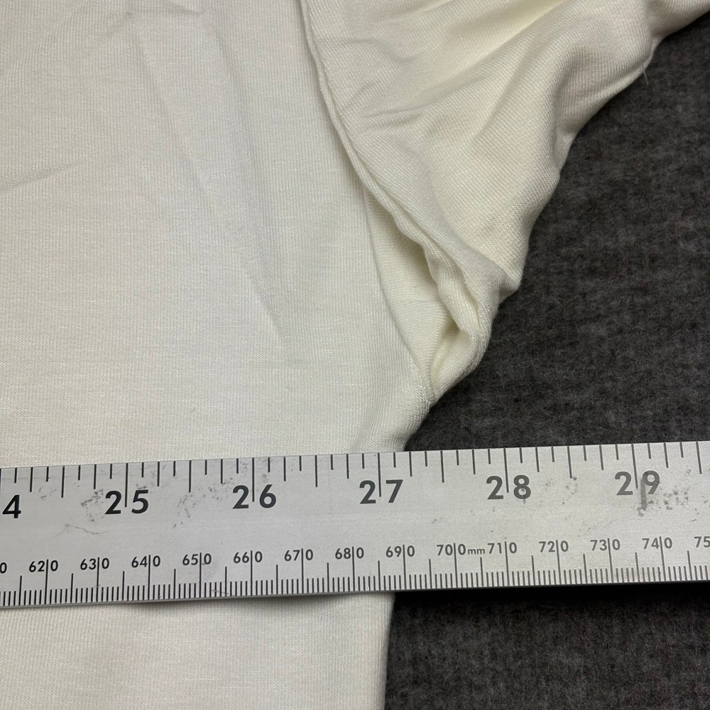 Lou & Grey Signaturesoft Tunic Top XXL Moonlight Ivory Long Sleeve Nordstrom NEW - Picture 5 of 8